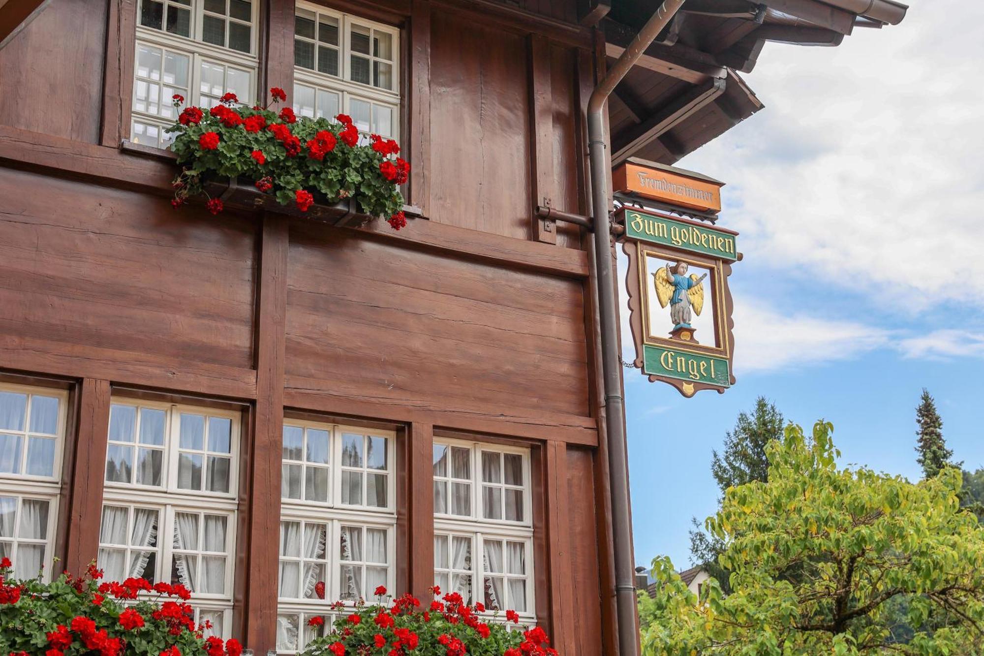 Hotel-Gasthaus Goldener Engel Glottertal Exterior foto